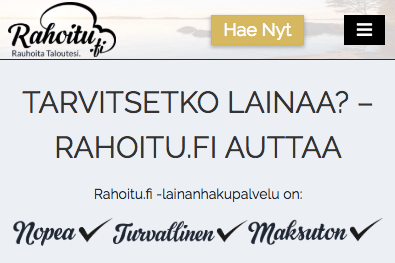 rahoitu.fi kokemuksia